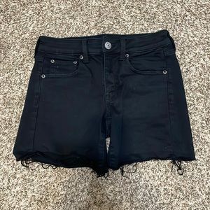 Black American Eagle shorts. Size 2